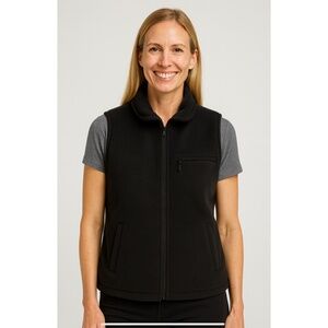 EXOFFICIO FLEECE VEST FULL ZIP POLARTEC POCKETS ATHLETIC HIKING FISHING WOMEN M